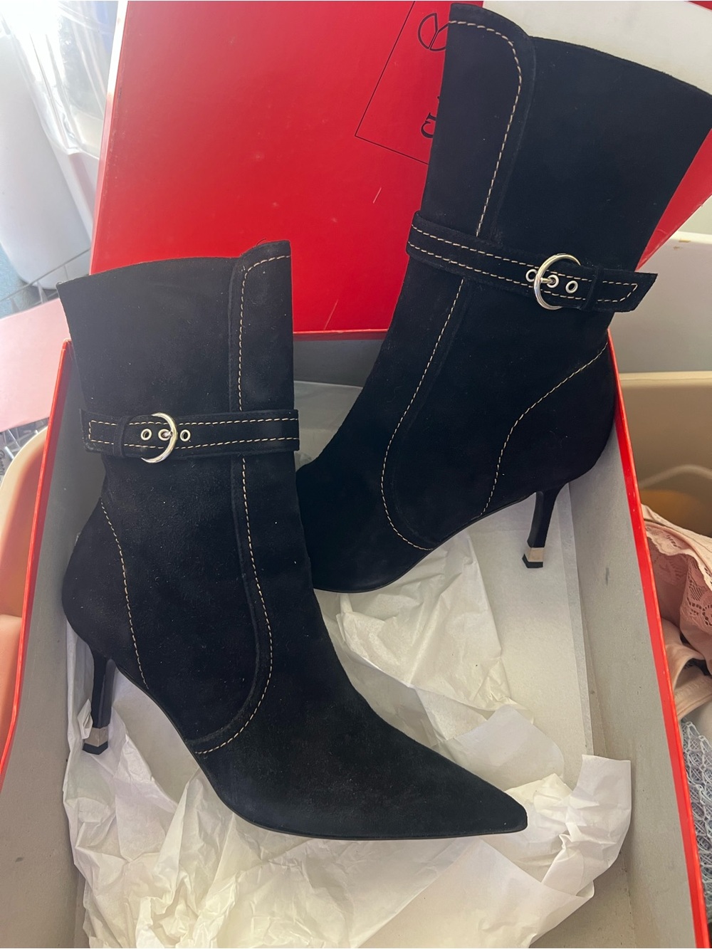 Claudia Ciuti Black womens boots